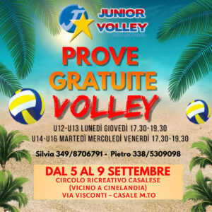 Prove gratuite per il giovanile